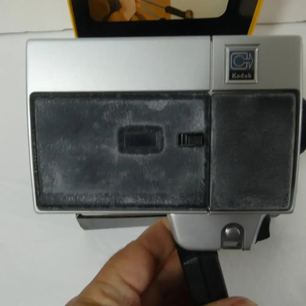 Vintage Kodak Instamatic M22 Movie Camera With Box Untested Preowned